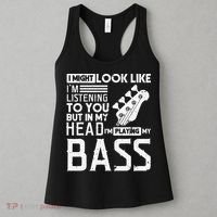 Bass Player Gift for Bass Guitar Player Bassist Women's Tank Top thumb 3