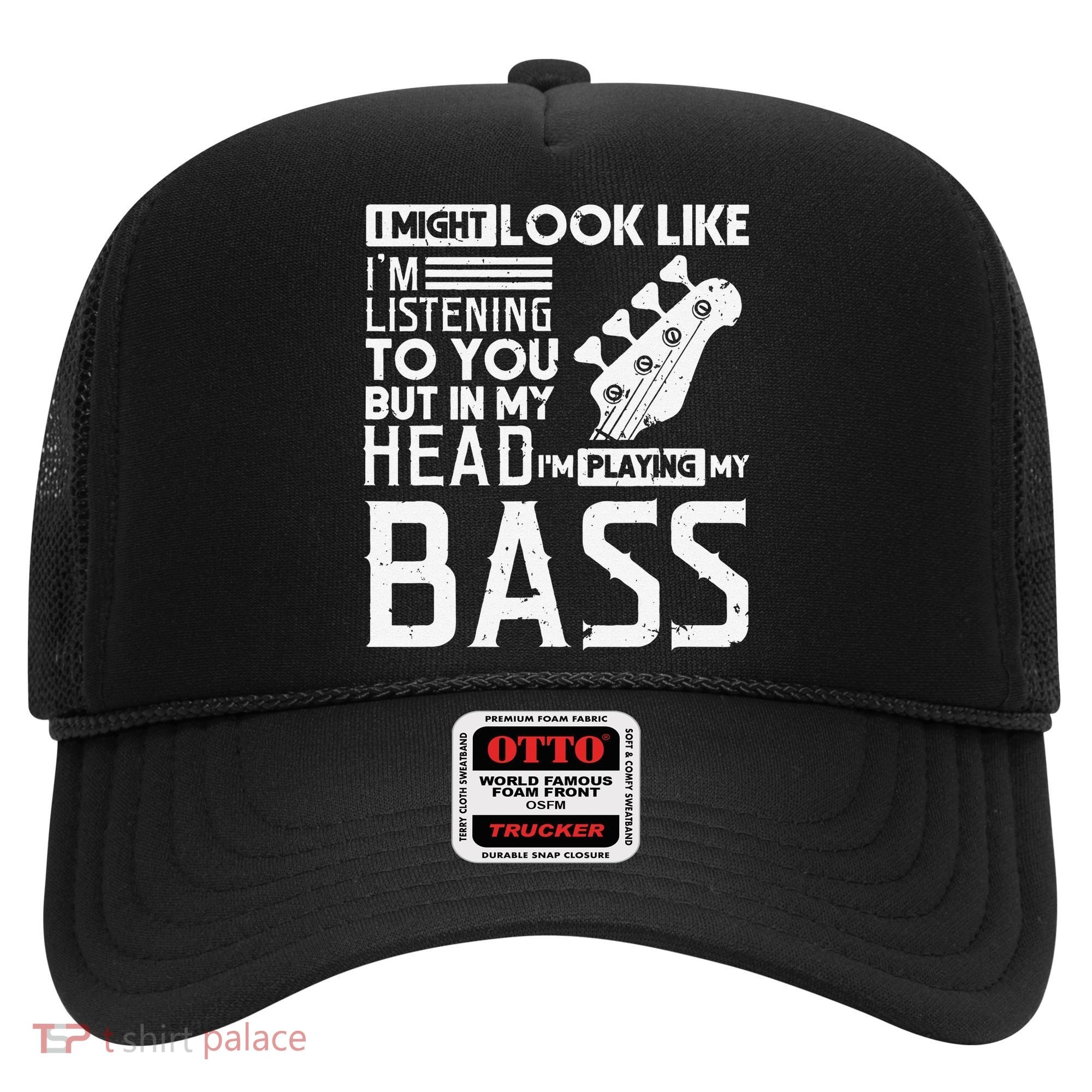 Bass Player Gift for Bass Guitar Player Bassist Hat