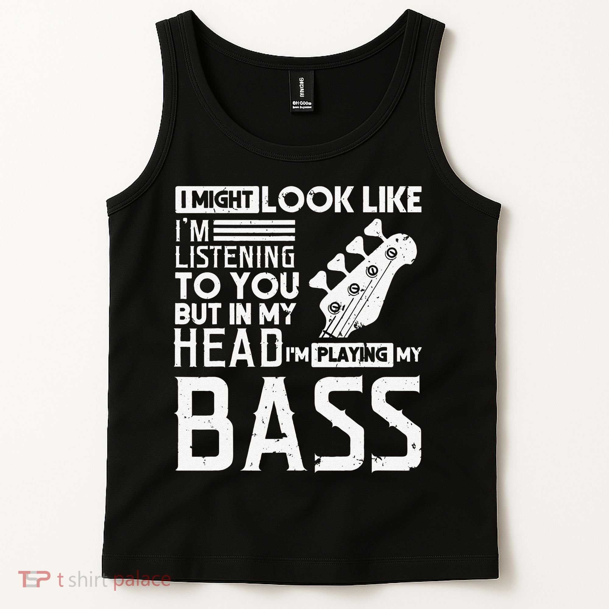 Bass Player Gift for Bass Guitar Player Bassist Tank Top