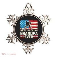 Best Pucking Grandpa Ever Gift Hockey Lover Gift Ornament thumb 0