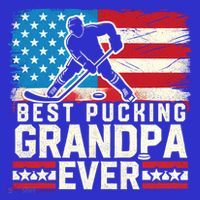 Best Pucking Grandpa Ever Gift Hockey Lover Gift Tumbler thumb 3