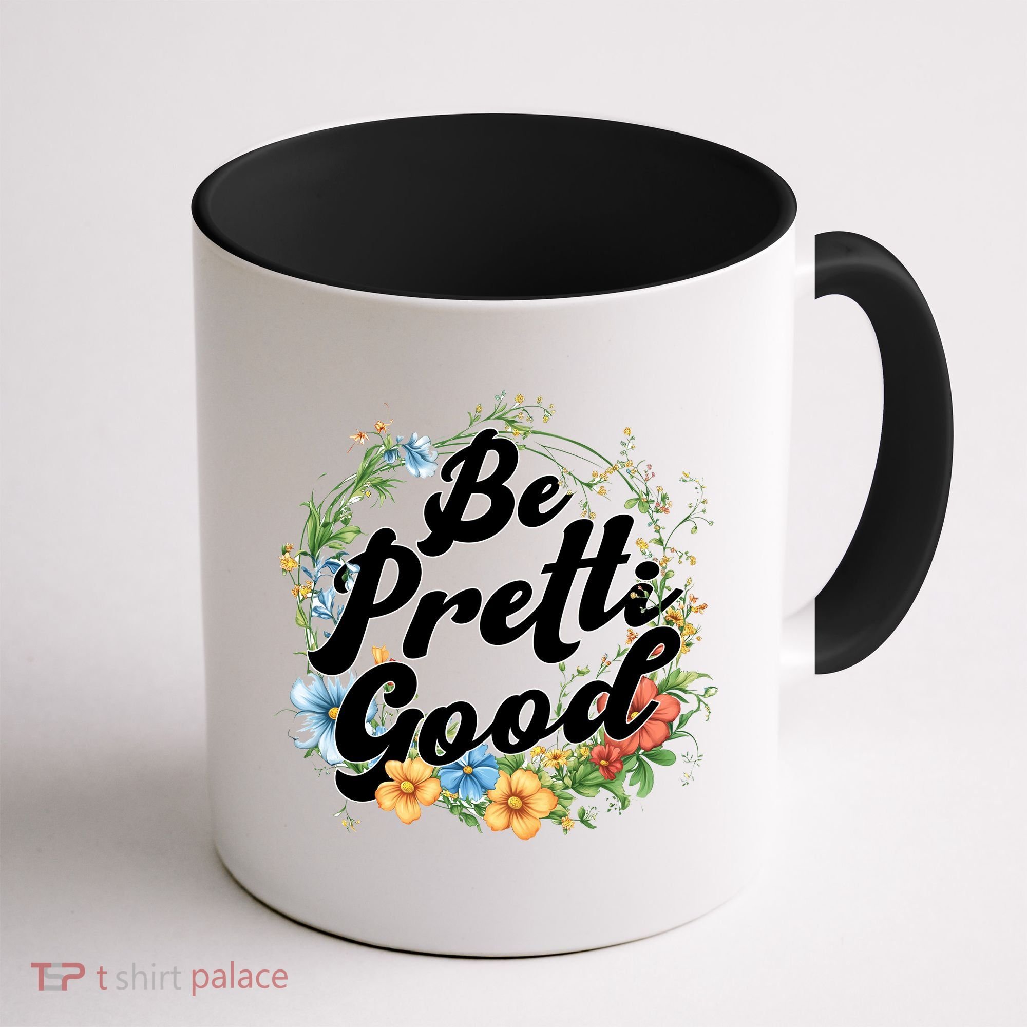 Be Pretti Good Anti ICE Boho Flowers Coffee Mug