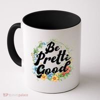 Be Pretti Good Anti ICE Boho Flowers Coffee Mug thumb 0