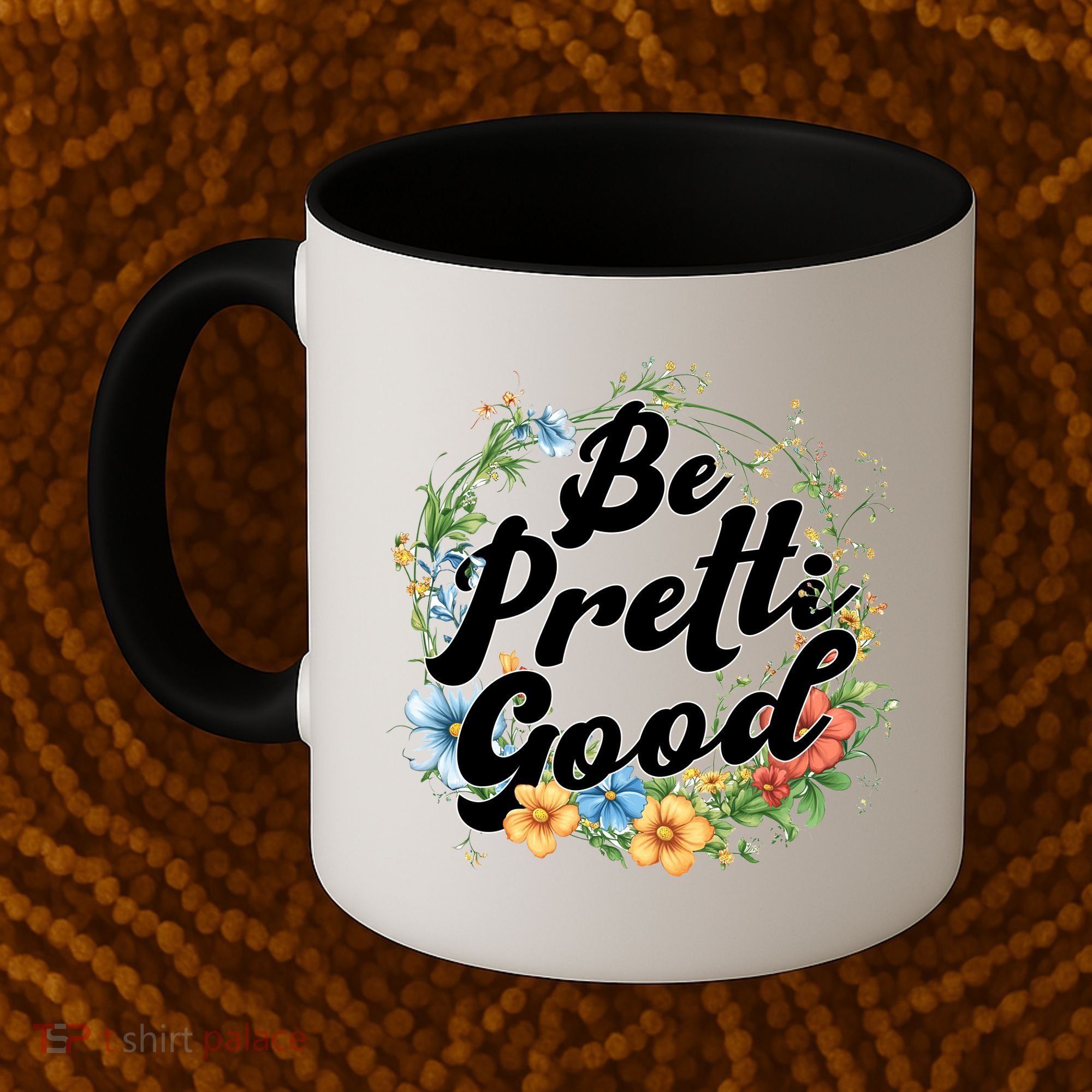 Be Pretti Good Anti ICE Boho Flowers Coffee Mug