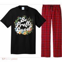 Be Pretti Good Anti ICE Boho Flowers Pajama Set thumb 0