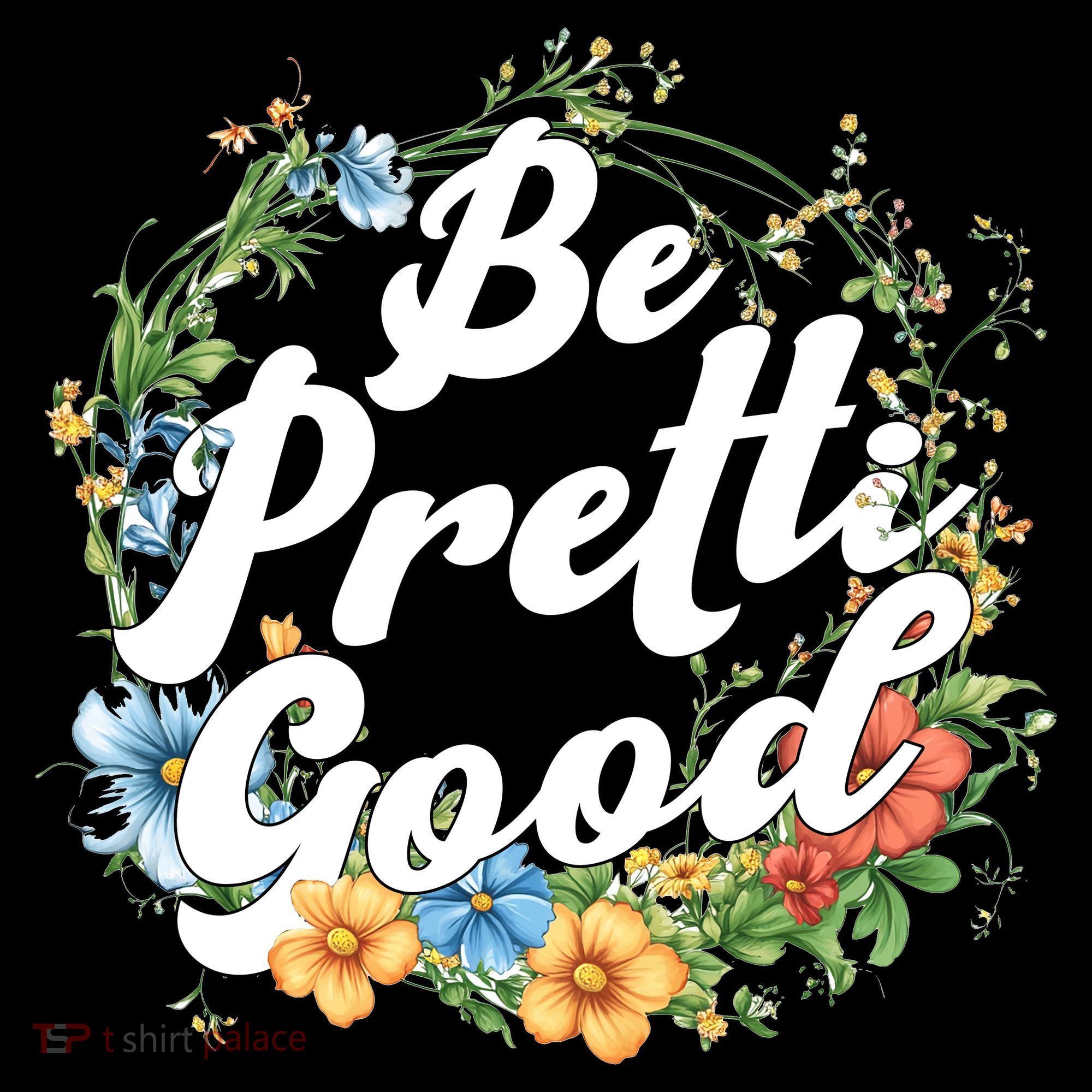 Be Pretti Good Anti ICE Boho Flowers Women's Hoodie