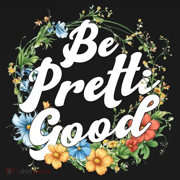 Be Pretti Good Anti ICE Boho Flowers Toddler Hoodie