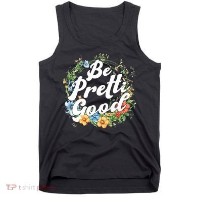 Be Pretti Good Anti ICE Boho Flowers Tank Top