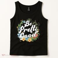 Be Pretti Good Anti ICE Boho Flowers Tank Top thumb 2