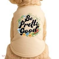 Be Pretti Good Anti ICE Boho Flowers Doggie Tank thumb 0
