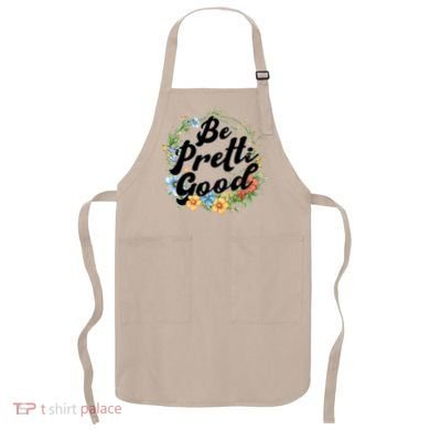 Be Pretti Good Anti ICE Boho Flowers Apron