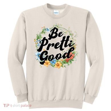 Be Pretti Good Anti ICE Boho Flowers Sweatshirt