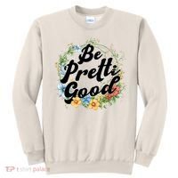 Be Pretti Good Anti ICE Boho Flowers Sweatshirt thumb 0