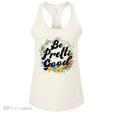 Be Pretti Good Anti ICE Boho Flowers Women's Tank Top