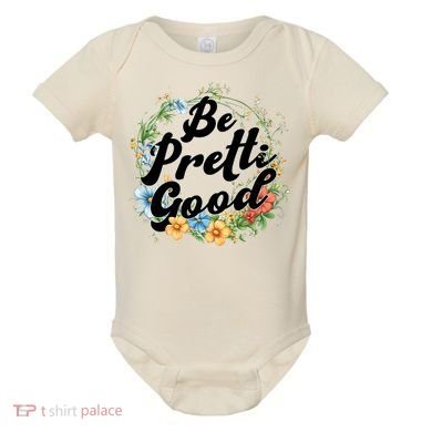 Be Pretti Good Anti ICE Boho Flowers Baby Bodysuit