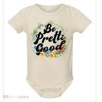 Be Pretti Good Anti ICE Boho Flowers Baby Bodysuit thumb 0