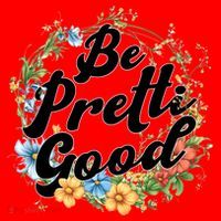 Be Pretti Good Anti ICE Boho Flowers Santa Hat thumb 1