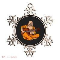 Buddha Playing Guitar Zen Yoga Meditation Funny Namaste Ornament thumb 0