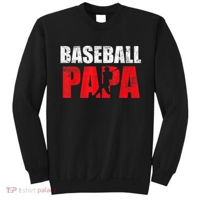 Baseball Papa Grandpa Fans Gift Sweatshirt