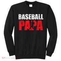 Baseball Papa Grandpa Fans Gift Sweatshirt thumb 0