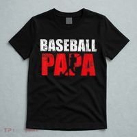 Baseball Papa Grandpa Fans Gift T-Shirt thumb 5