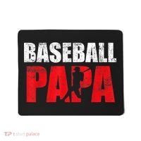 Baseball Papa Grandpa Fans Gift Mousepad thumb 0