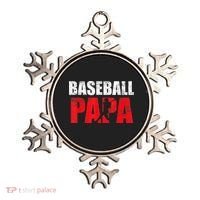Baseball Papa Grandpa Fans Gift Ornament thumb 0