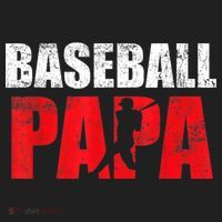 Baseball Papa Grandpa Fans Gift Golf Towel thumb 3