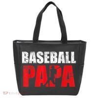 Baseball Papa Grandpa Fans Gift Tote Bag thumb 0