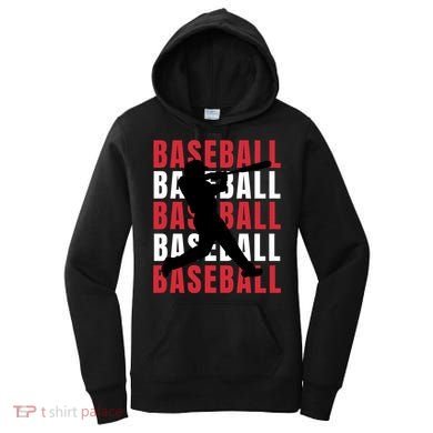 Baseball Player Gift Women's Hoodie