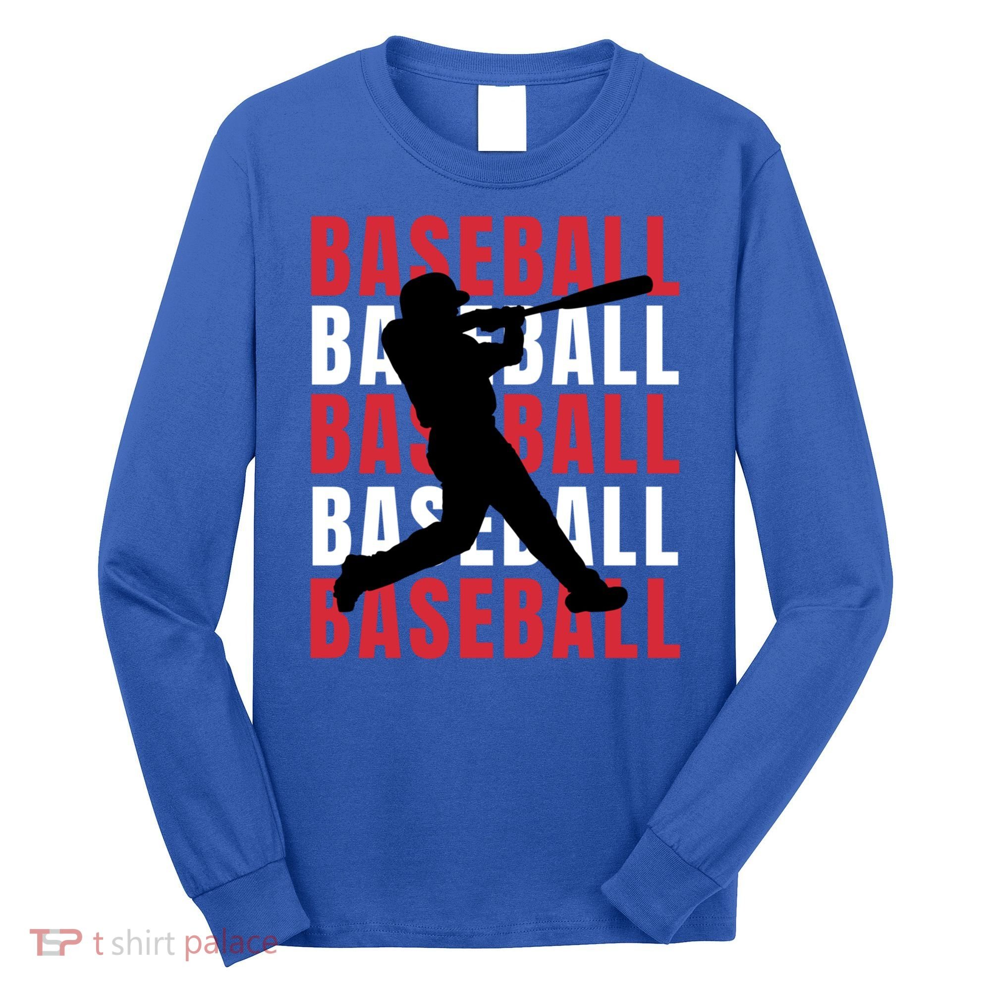 Baseball Player Gift Long Sleeve Shirt