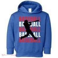 Baseball Player Gift Toddler Hoodie thumb 0
