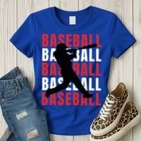 Baseball Player Gift Women's T-Shirt thumb 3