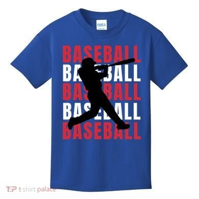 Baseball Player Gift Kids T-Shirt