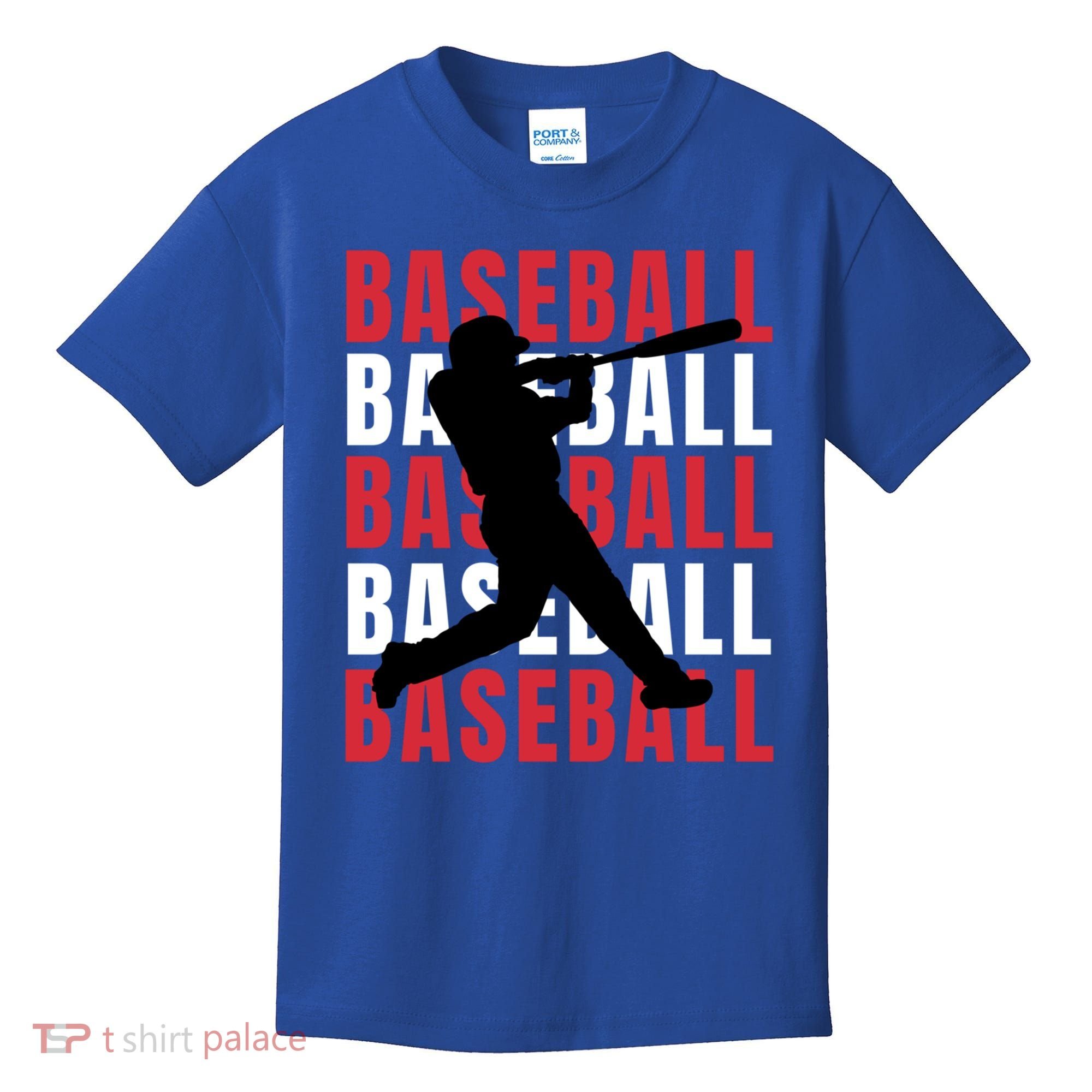 Baseball Player Gift Kids T-Shirt