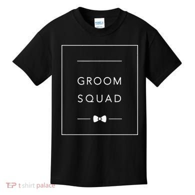 Bachelor Party Groom Squad Matching Groomsmen Kids T-Shirt