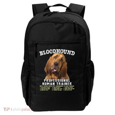Bloodhound Professional Human Trainer Cute Dog Backpack