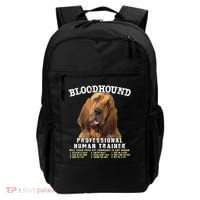 Bloodhound Professional Human Trainer Cute Dog Backpack thumb 0