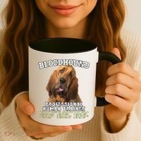 Bloodhound Professional Human Trainer Cute Dog Coffee Mug thumb 3