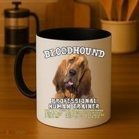 Bloodhound Professional Human Trainer Cute Dog Coffee Mug thumb 4