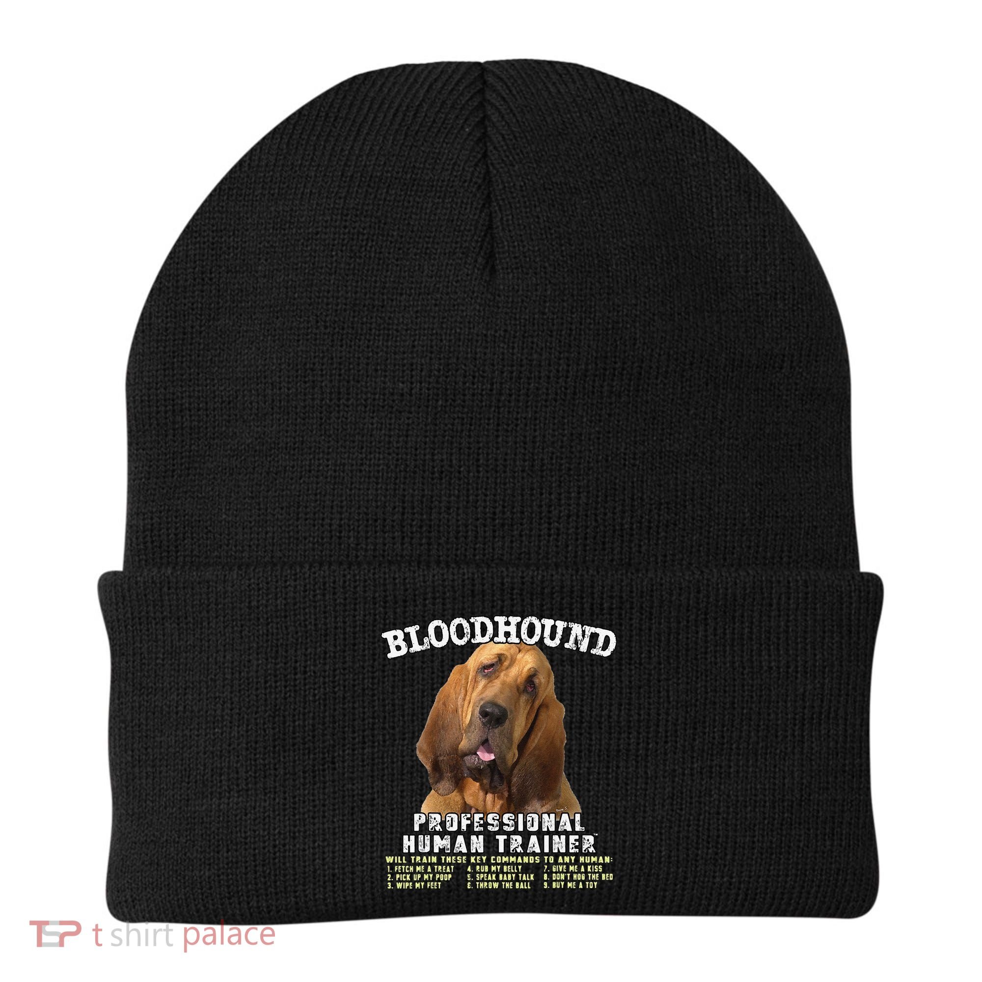 Bloodhound Professional Human Trainer Cute Dog Beanie