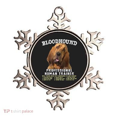 Bloodhound Professional Human Trainer Cute Dog Ornament