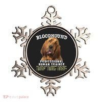 Bloodhound Professional Human Trainer Cute Dog Ornament thumb 0