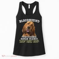 Bloodhound Professional Human Trainer Cute Dog Women's Tank Top thumb 0
