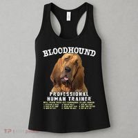 Bloodhound Professional Human Trainer Cute Dog Women's Tank Top thumb 3