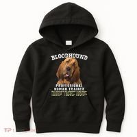 Bloodhound Professional Human Trainer Cute Dog Kids Hoodie thumb 0