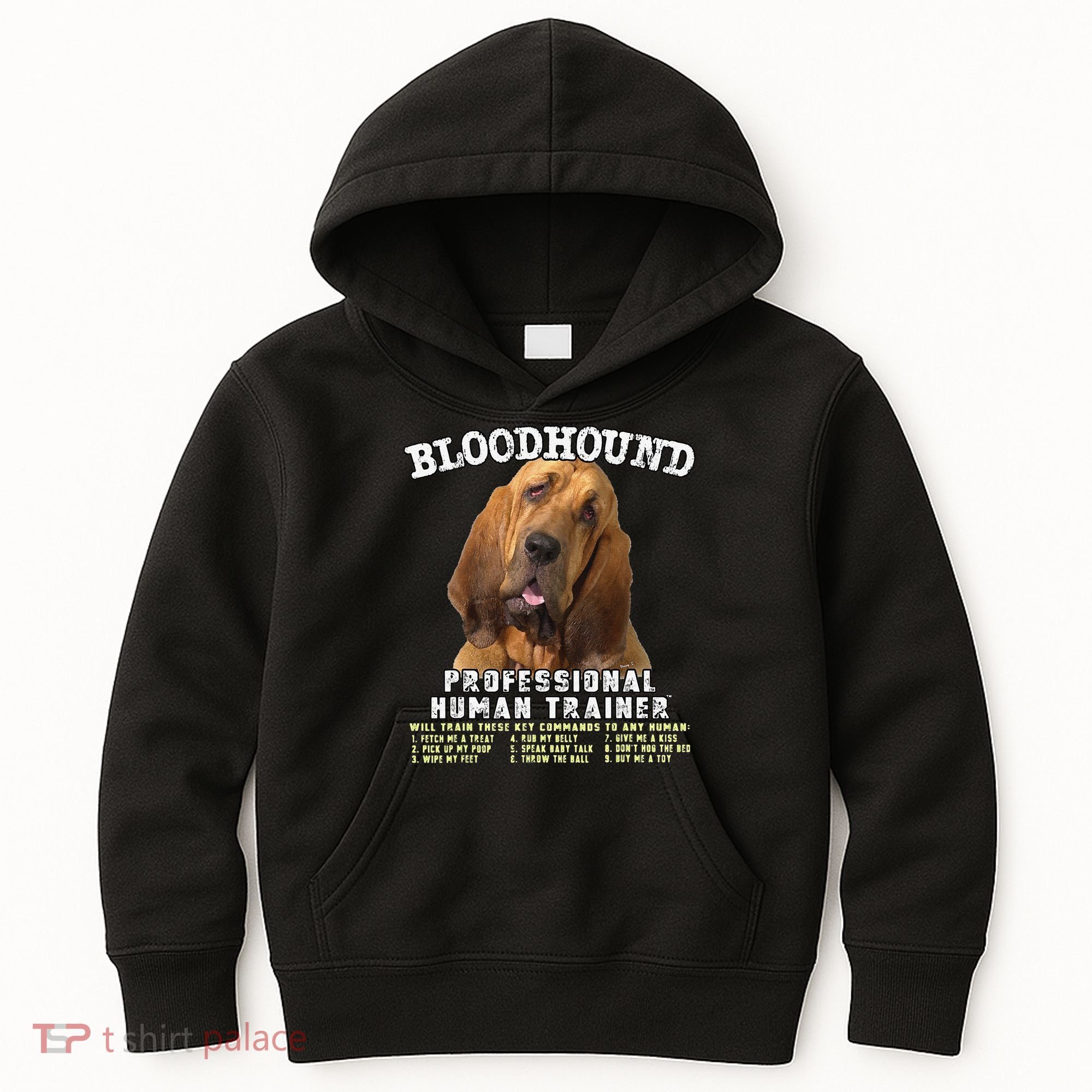 Bloodhound Professional Human Trainer Cute Dog Kids Hoodie