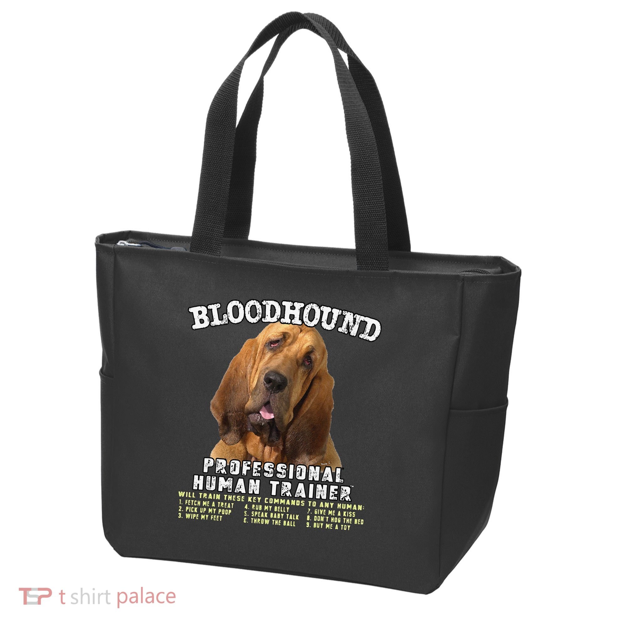 Bloodhound Professional Human Trainer Cute Dog Tote Bag