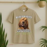 Bloodhound Professional Human Trainer Cute Dog T-Shirt thumb 2