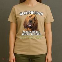 Bloodhound Professional Human Trainer Cute Dog T-Shirt thumb 4